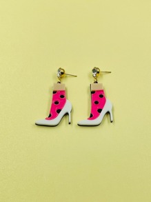 High Heel Charm Earrings