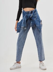 High Rise Mom Jeans