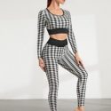 High Stretch Honeycomb Textured Sports Set