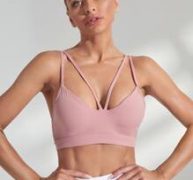 High Support Absorbs Sweat Breathable Softness Sports Bra