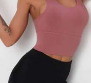 High Support Criss Cross Back Sports Bra