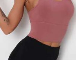 High Support Criss Cross Back Sports Bra