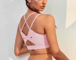 High Support Crisscross Sports Bra