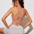 High Support Cut Out Racer Back Sports Bra