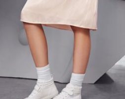 High Top Velcro Strap Skate Shoes