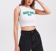 High Waist Denim Shorts