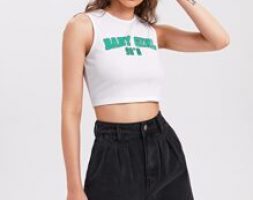 High Waist Denim Shorts