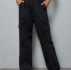 High Waist Flap Pocket Pants