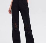 High Waist Ripped Jeans