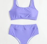 High Waisted Bikini Swimsuit