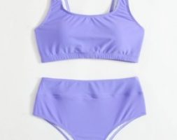 High Waisted Bikini Swimsuit