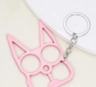 Hollow Out Animal Design Keychain