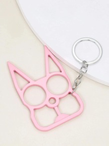 Hollow Out Animal Design Keychain