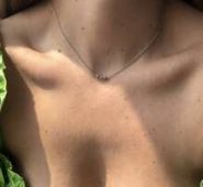 Hollow Out Bead Decor Chain Necklace