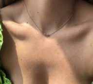 Hollow Out Bead Decor Chain Necklace