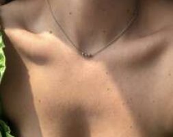 Hollow Out Bead Decor Chain Necklace