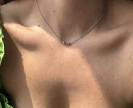 Hollow Out Bead Decor Chain Necklace