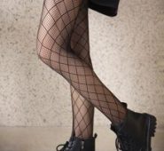 Hollow Out Fishnet Tights
