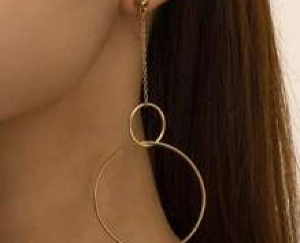 Hollow Out Round Drop Earrings