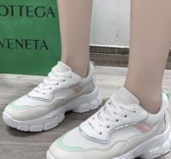 Holographic Lace Up Front Sneakers