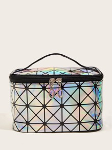 Holographic Metallic Makeup Bag