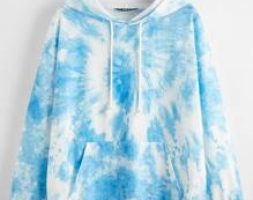 Kangaroo Pocket Tie Dye Hoodie