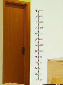 Kids Height Chart Wall Sticker