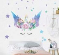 Kids Unicorn Print Wall Sticker