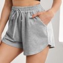 Knot Pocket Side Sports Shorts