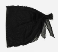 Knot Waist Sheer Mesh Cover Up