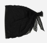 Knot Waist Sheer Mesh Cover Up