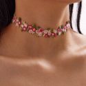 Lace Flower Choker