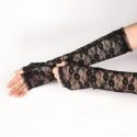 Lace Long Fingerless Gloves