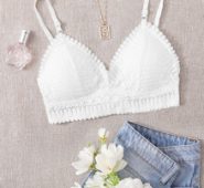 Lace Triangle Bralette