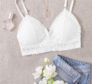 Lace Triangle Bralette