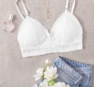 Lace Triangle Bralette