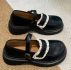 Lace Trim Decor Flat Mary Janes