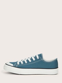 Lace Up Front Canvas Shoes