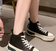 Lace Up Front Canvas Shoes