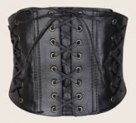 Lace Up Wide Belt