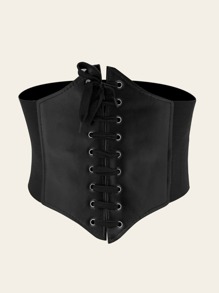 Lace-up Corset Belt