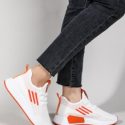 Lace-up Decor Wide Fit Sneakers