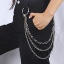 Layered Metal Pant Chain