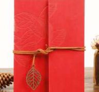 Leaf Cover Loose-leaf Notebook