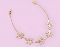 Leaf Decor Hair Clip