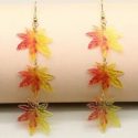 Leaf Drop Earrings