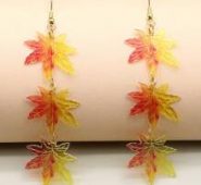 Leaf Drop Earrings