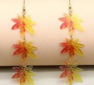 Leaf Drop Earrings
