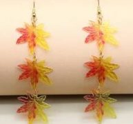 Leaf Drop Earrings