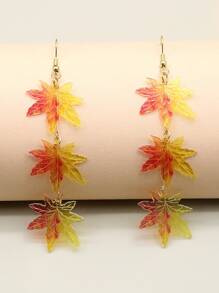 Leaf Drop Earrings